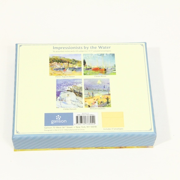 Galison Notecards Impressionist Stationery Gift Set New Van Gogh Art Monet - Picture 8 of 8